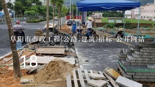 阜阳市市政工程(公路,建筑)招标 公开网站