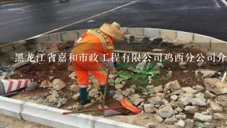 黑龙江省嘉和市政工程有限公司鸡西分公司介绍？