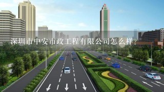 深圳市中安市政工程有限公司怎么样？